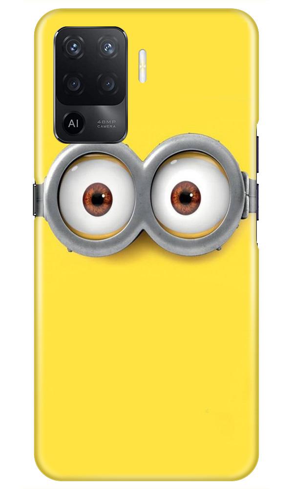Minions Mobile Back Case for Oppo F19 Pro (Design - 128) Minions Case for Oppo F19 Pro (Design - 128)