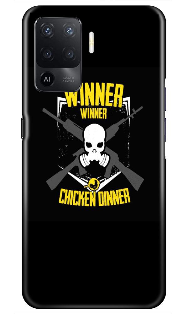 Winner Winner Chicken Dinner Mobile Back Case for Oppo F19 Pro (Design - 178) Winner Winner Chicken Dinner Case for Oppo F19 Pro (Design - 178)