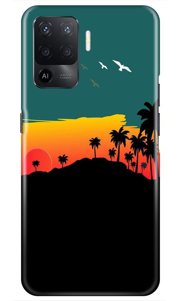 Sky Trees Mobile Back Case for Oppo F19 Pro (Design - 191) Sky Trees Case for Oppo F19 Pro (Design - 191)
