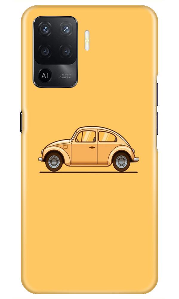Vintage Car Mobile Back Case for Oppo F19 Pro (Design - 262) Vintage Car Case for Oppo F19 Pro (Design No. 262)