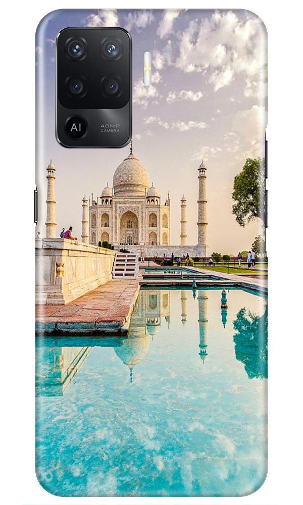 Taj Mahal Mobile Back Case for Oppo F19 Pro (Design - 297) Taj Mahal Case for Oppo F19 Pro (Design No. 297)