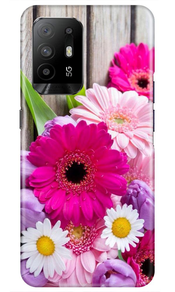 Coloful Daisy2 Mobile Back Case for Oppo F19 Pro Plus (Design - 76) Coloful Daisy2 Case for Oppo F19 Pro Plus