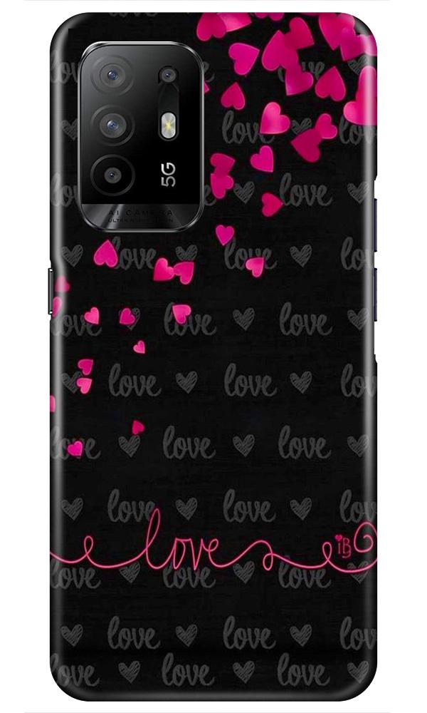 Love in Air Mobile Back Case for Oppo F19 Pro Plus (Design - 89) Love in Air Case for Oppo F19 Pro Plus