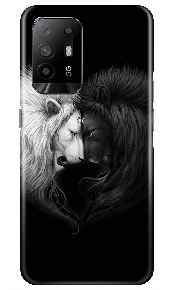 Dark White Lion Mobile Back Case for Oppo F19 Pro Plus (Design - 140) Dark White Lion Case for Oppo F19 Pro Plus (Design - 140)