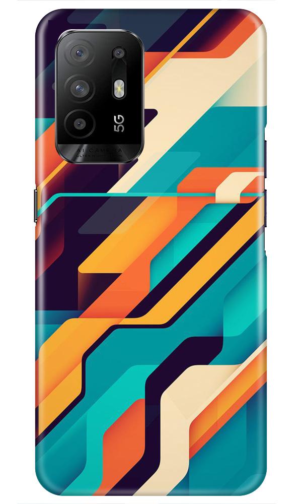 Modern Art Mobile Back Case for Oppo F19 Pro Plus (Design - 233) Modern Art Case for Oppo F19 Pro Plus (Design No. 233)