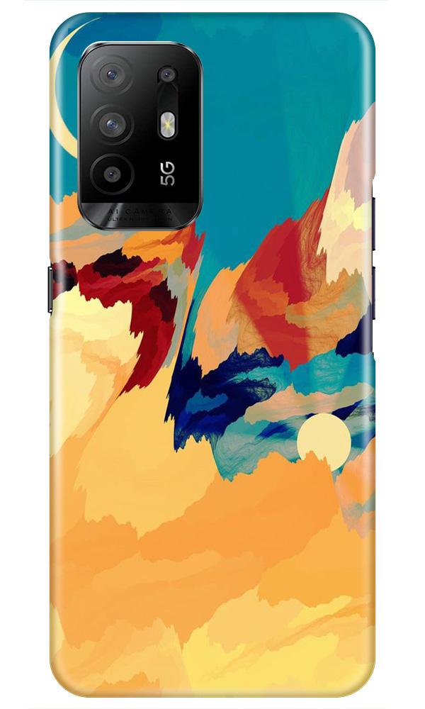 Modern Art Mobile Back Case for Oppo F19 Pro Plus (Design - 236) Modern Art Case for Oppo F19 Pro Plus (Design No. 236)