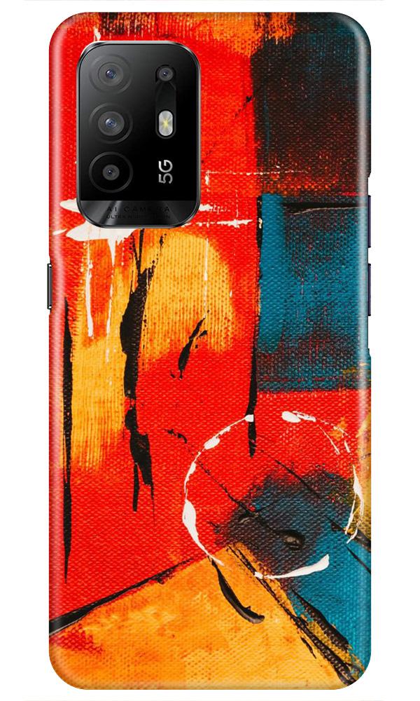 Modern Art Mobile Back Case for Oppo F19 Pro Plus (Design - 239) Modern Art Case for Oppo F19 Pro Plus (Design No. 239)