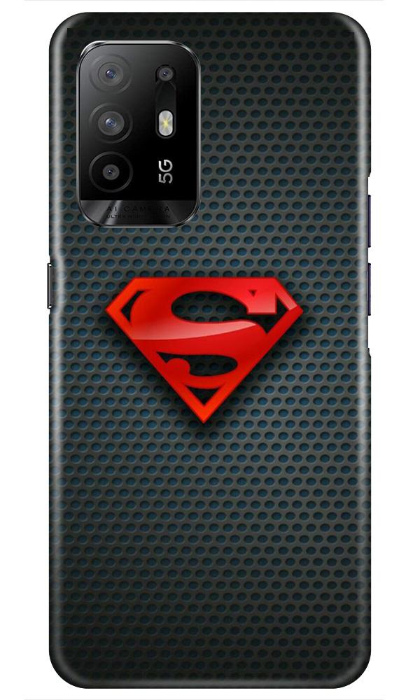 Superman Mobile Back Case for Oppo F19 Pro Plus (Design - 247) Superman Case for Oppo F19 Pro Plus (Design No. 247)