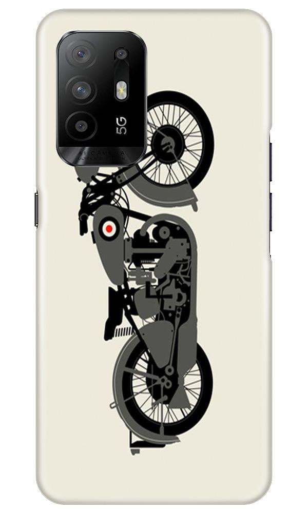MotorCycle Mobile Back Case for Oppo F19 Pro Plus (Design - 259) MotorCycle Case for Oppo F19 Pro Plus (Design No. 259)