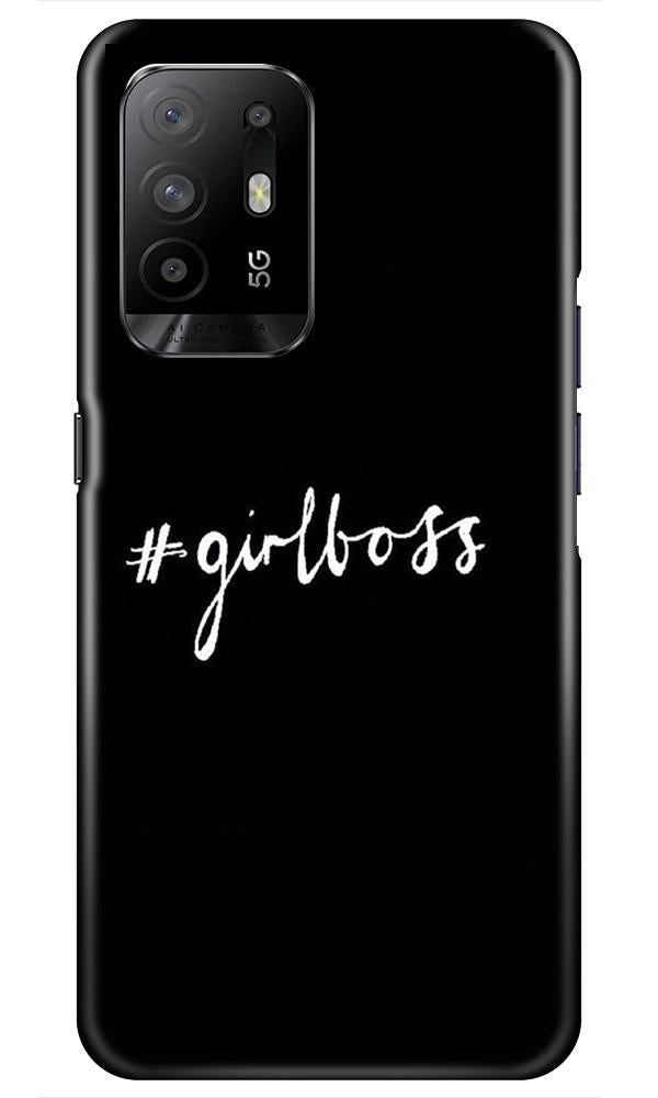 #GirlBoss Mobile Back Case for Oppo F19 Pro Plus (Design - 266) #GirlBoss Case for Oppo F19 Pro Plus (Design No. 266)