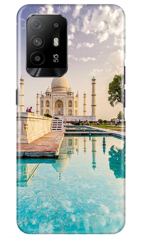 Taj Mahal Mobile Back Case for Oppo F19 Pro Plus (Design - 297) Taj Mahal Case for Oppo F19 Pro Plus (Design No. 297)