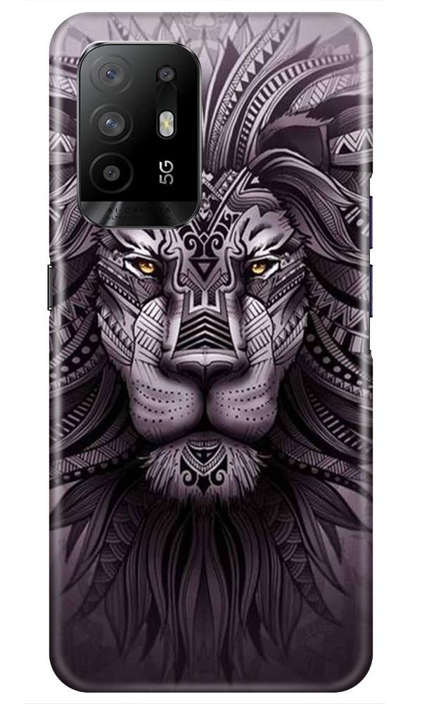 Lion Mobile Back Case for Oppo F19 Pro Plus (Design - 315) Lion Mobile Back Case for Oppo F19 Pro Plus (Design - 315)