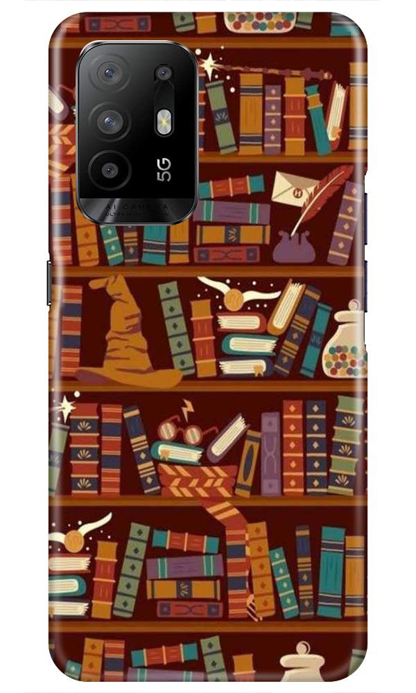Book Shelf Mobile Back Case for Oppo F19 Pro Plus (Design - 390) Book Shelf Mobile Back Case for Oppo F19 Pro Plus (Design - 390)