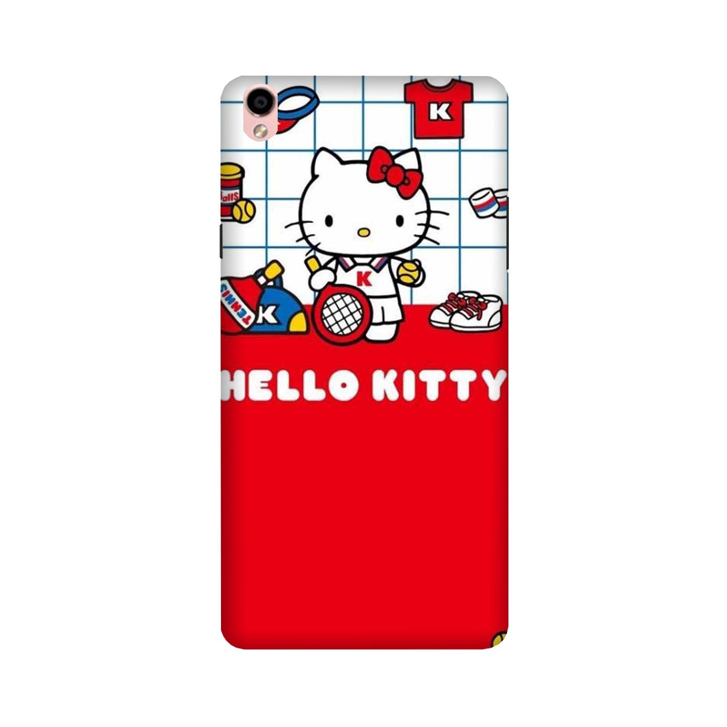 Hello Kitty Mobile Back Case for Oppo F1 Plus (Design - 363) Hello Kitty Mobile Back Case for Oppo F1 Plus (Design - 363)