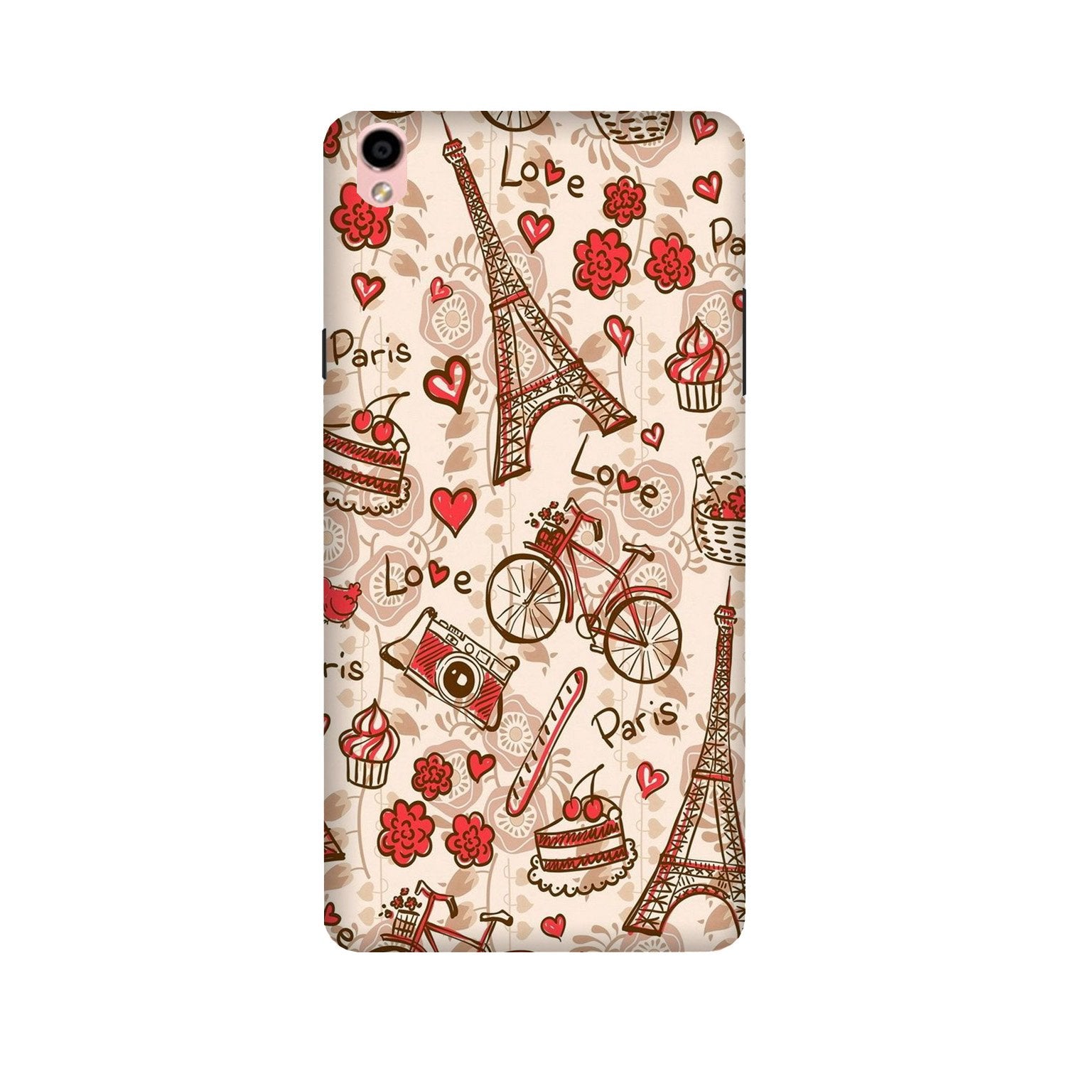 Love Paris Case for Oppo F1 Plus (Design - 103) Love Paris Case for Oppo F1 Plus (Design - 103)