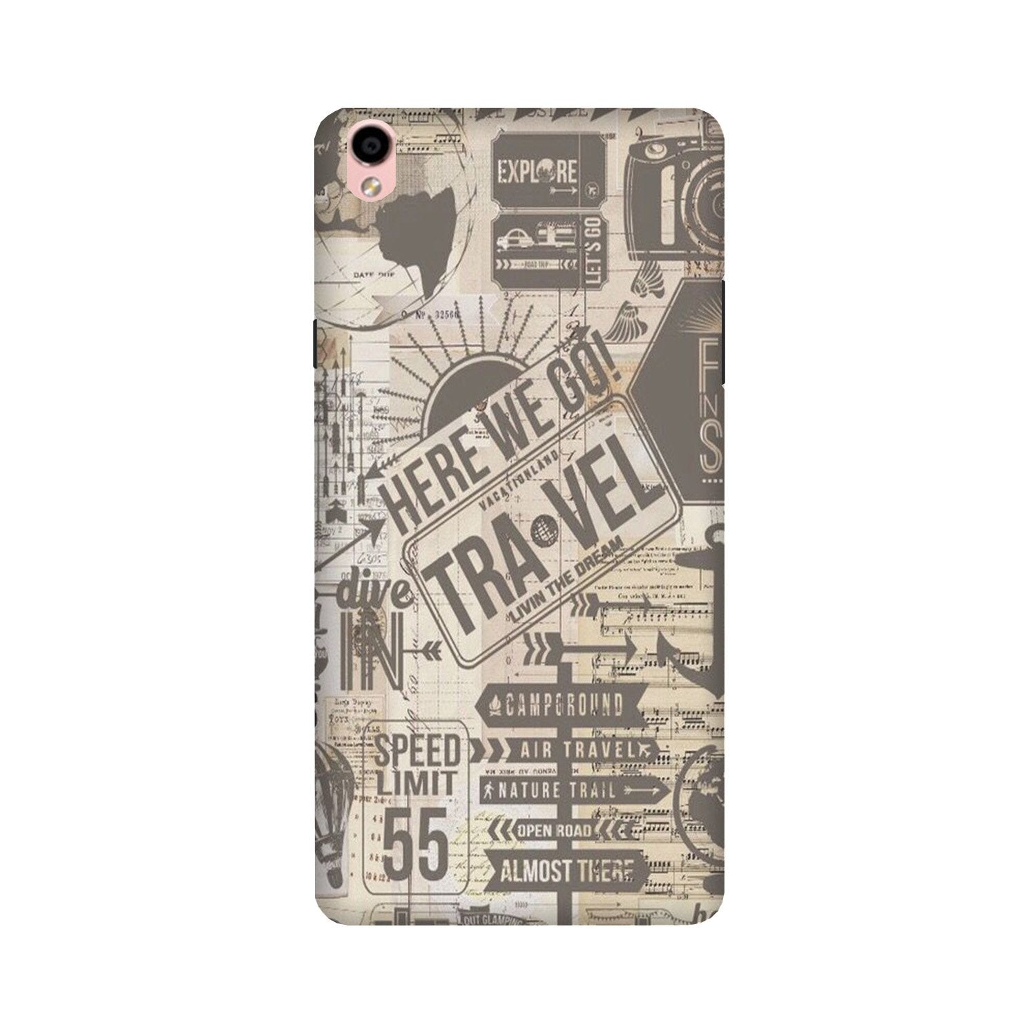 Travel Case for Oppo F1 Plus (Design - 104) Travel Case for Oppo F1 Plus (Design - 104)