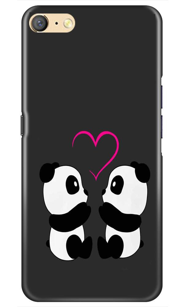 Panda Love Mobile Back Case for Oppo F1s (Design - 398) Panda Love Mobile Back Case for Oppo F1s (Design - 398)
