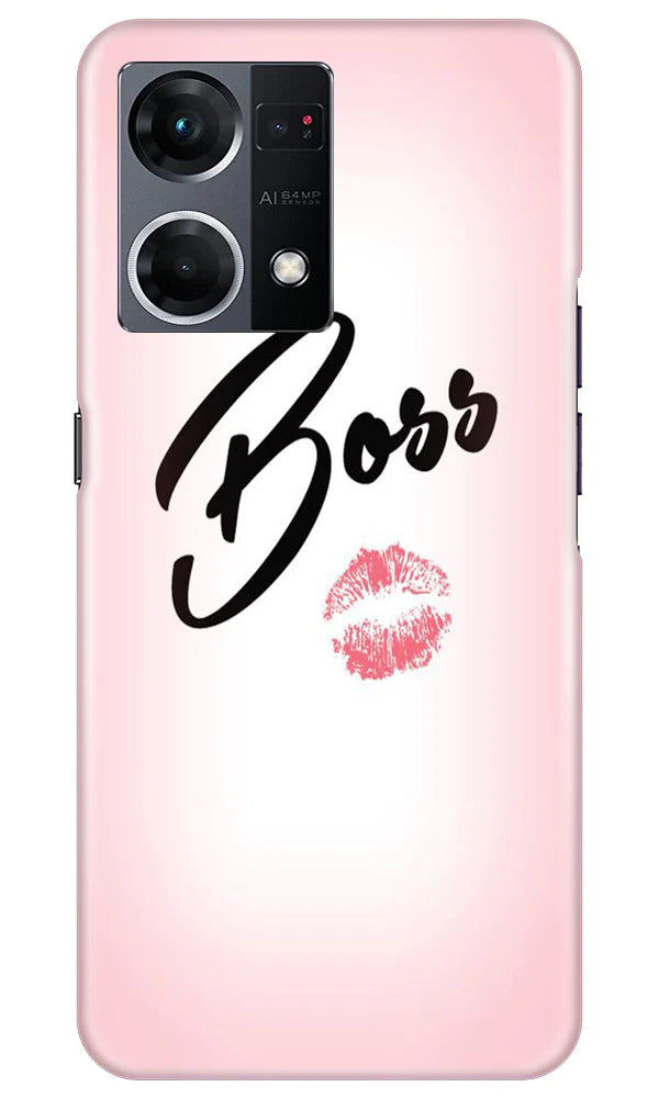 Boss Mobile Back Case for Oppo F21 Pro 4G (Design - 59) Boss Case for Oppo F21 Pro 4G