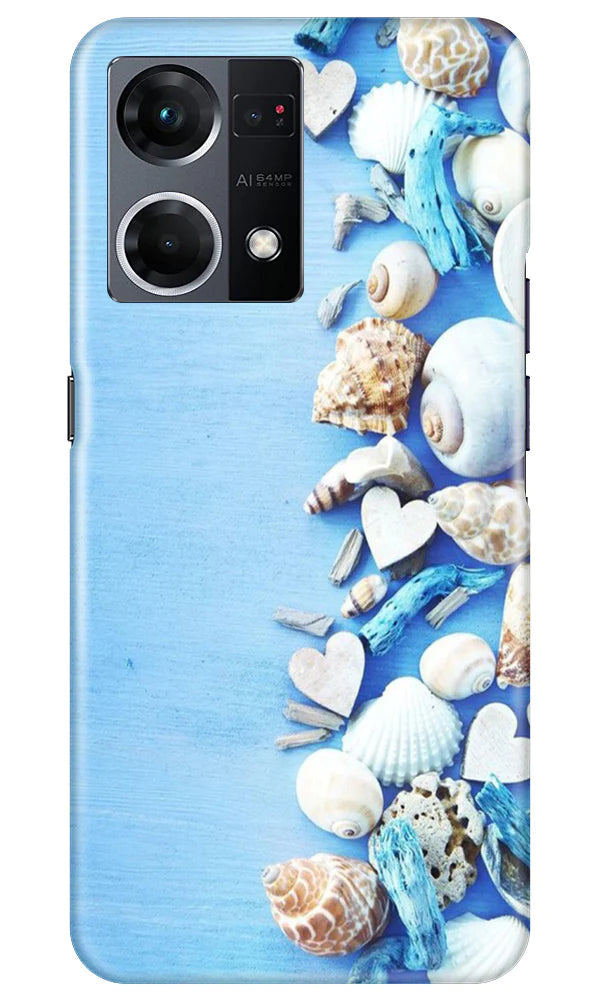 Sea Shells2 Mobile Back Case for Oppo F21 Pro 4G (Design - 64) Sea Shells2 Case for Oppo F21 Pro 4G