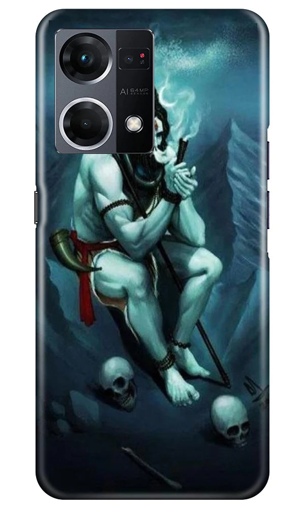Lord Shiva Mahakal2 Mobile Back Case for Oppo F21 Pro 4G (Design - 98) Lord Shiva Mahakal2 Case for Oppo F21 Pro 4G