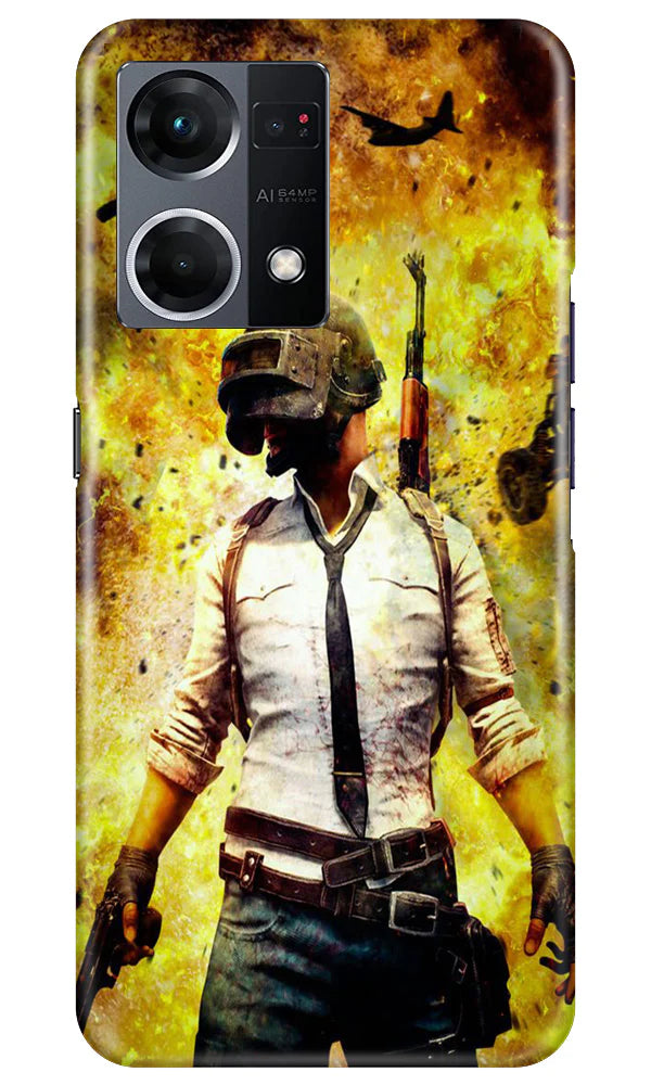 Pubg Mobile Back Case for Oppo F21 Pro 4G (Design - 149) Pubg Case for Oppo F21 Pro 4G (Design - 149)