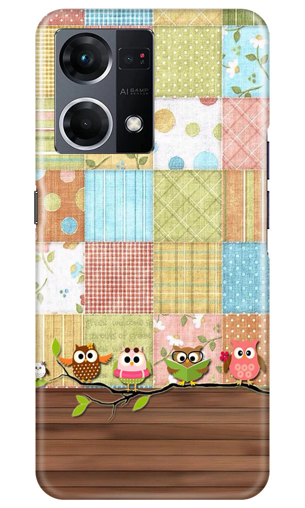 Owls Mobile Back Case for Oppo F21 Pro 4G (Design - 171) Owls Case for Oppo F21 Pro 4G (Design - 171)