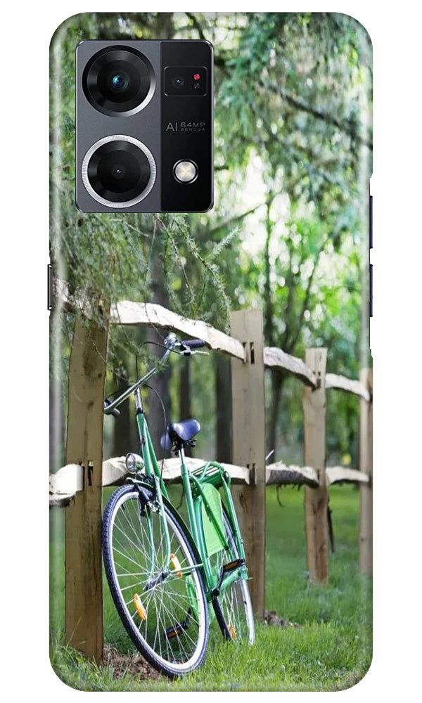 Bicycle Mobile Back Case for Oppo F21 Pro 4G (Design - 177) Bicycle Case for Oppo F21 Pro 4G (Design No. 177)