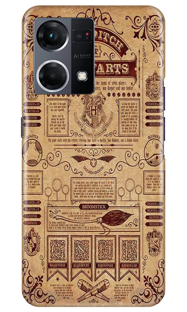 Hogwarts Mobile Back Case for Oppo F21 Pro 4G (Design - 266) Hogwarts Mobile Back Case for Oppo F21 Pro 4G (Design - 266)