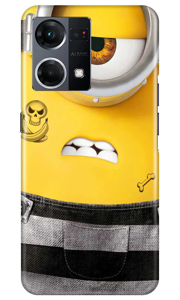 Minion Mobile Back Case for Oppo F21 Pro 4G (Design - 286) Minion Mobile Back Case for Oppo F21 Pro 4G (Design - 286)