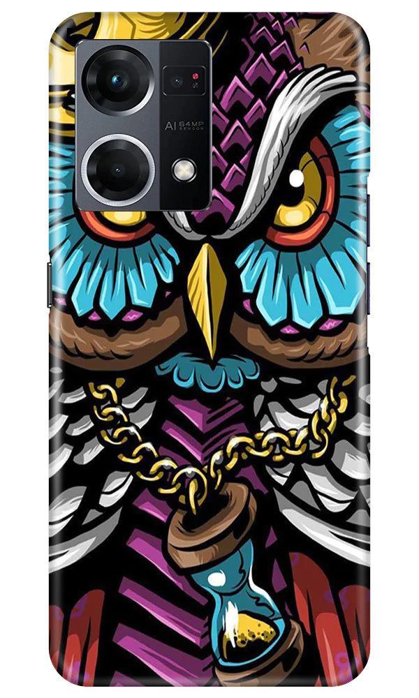 Owl Mobile Back Case for Oppo F21 Pro 4G (Design - 318) Owl Mobile Back Case for Oppo F21 Pro 4G (Design - 318)