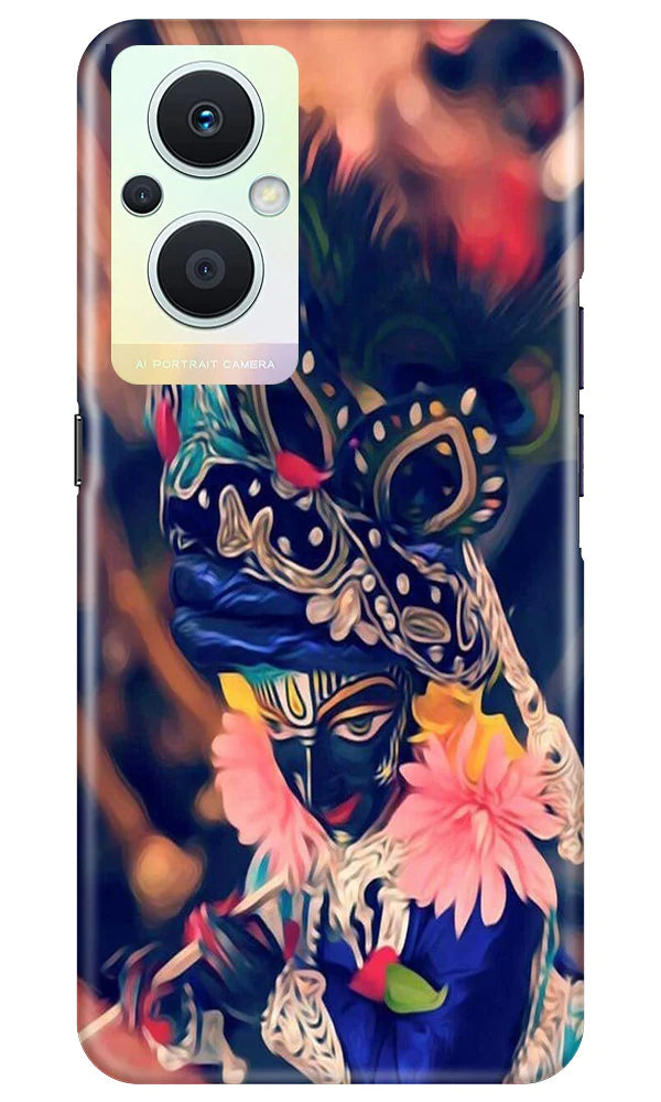 Lord Krishna Mobile Back Case for Oppo F21 Pro 5G (Design - 16) Lord Krishna Case for Oppo F21 Pro 5G