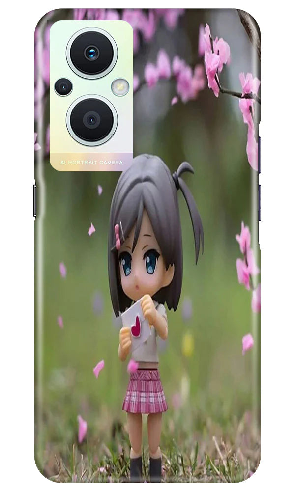 Cute Girl Mobile Back Case for Oppo F21 Pro 5G (Design - 92) Cute Girl Case for Oppo F21 Pro 5G