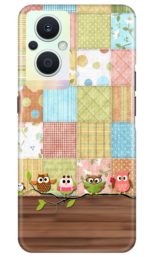 Owls Mobile Back Case for Oppo F21 Pro 5G (Design - 171) Owls Case for Oppo F21 Pro 5G (Design - 171)