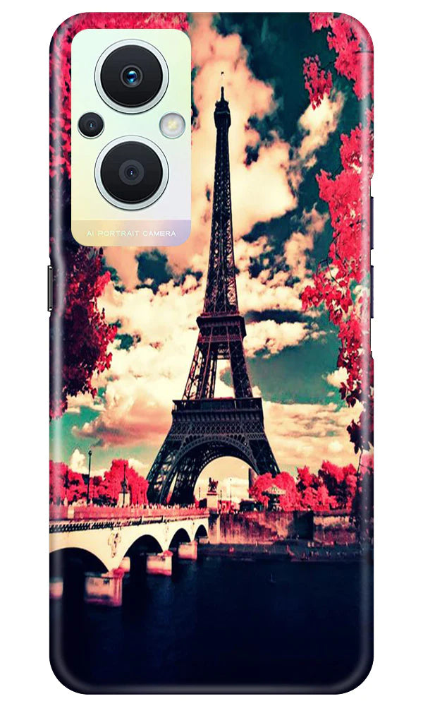 Eiffel Tower Mobile Back Case for Oppo F21 Pro 5G (Design - 181) Eiffel Tower Case for Oppo F21 Pro 5G (Design No. 181)
