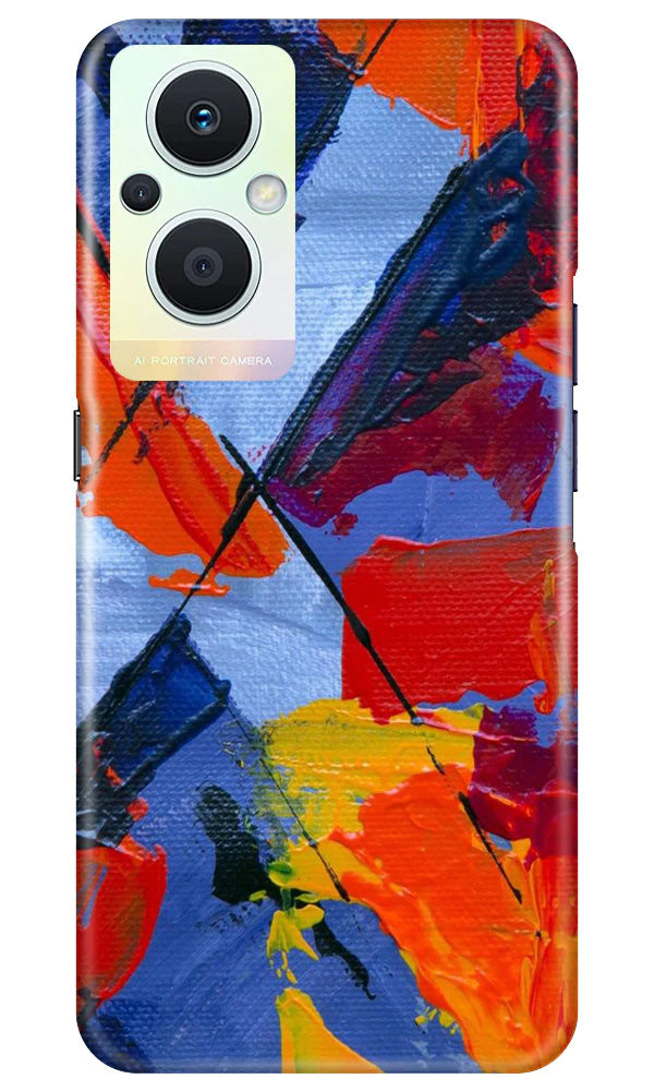 Modern Art Mobile Back Case for Oppo F21 Pro 5G (Design - 209) Modern Art Case for Oppo F21 Pro 5G (Design No. 209)