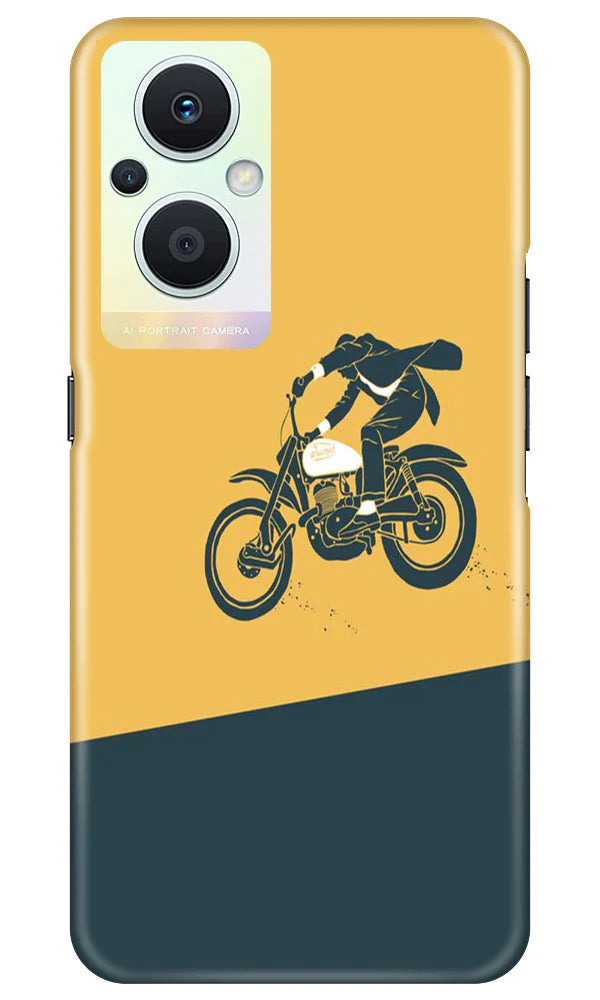 Bike Lovers Mobile Back Case for Oppo F21 Pro 5G (Design - 225) Bike Lovers Case for Oppo F21 Pro 5G (Design No. 225)