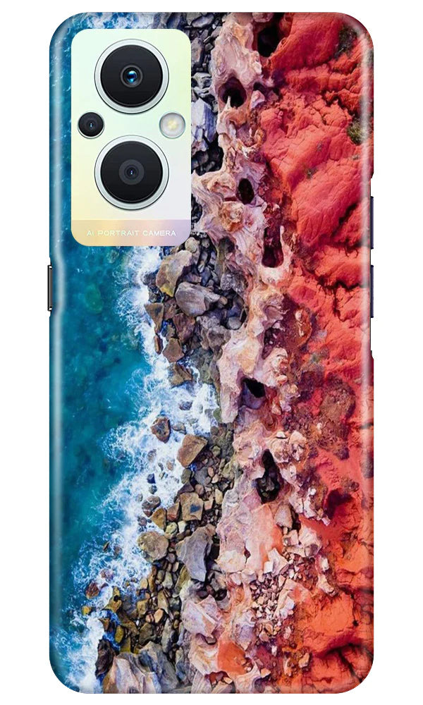 Sea Shore Mobile Back Case for Oppo F21 Pro 5G (Design - 242) Sea Shore Case for Oppo F21 Pro 5G (Design No. 242)