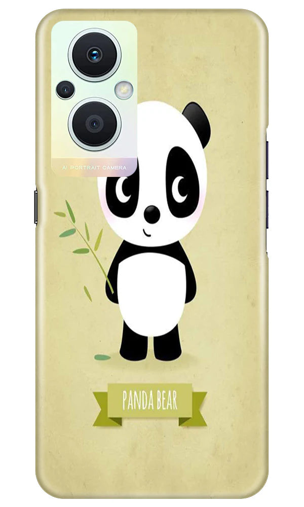 Panda Bear Mobile Back Case for Oppo F21 Pro 5G (Design - 279) Panda Bear Mobile Back Case for Oppo F21 Pro 5G (Design - 279)