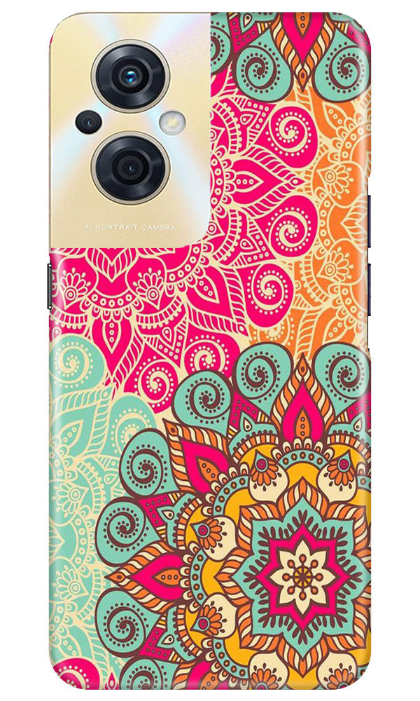 Rangoli art2 Mobile Back Case for Oppo F21s Pro 5G (Design - 29) Rangoli art2 Case for Oppo F21s Pro 5G