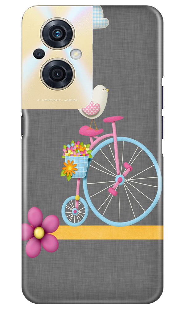 Sparron with cycle Mobile Back Case for Oppo F21s Pro 5G (Design - 34) Sparron with cycle Case for Oppo F21s Pro 5G