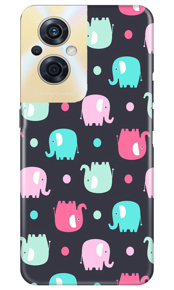 Elephant Baground Mobile Back Case for Oppo F21s Pro 5G (Design - 44) Elephant Baground Case for Oppo F21s Pro 5G