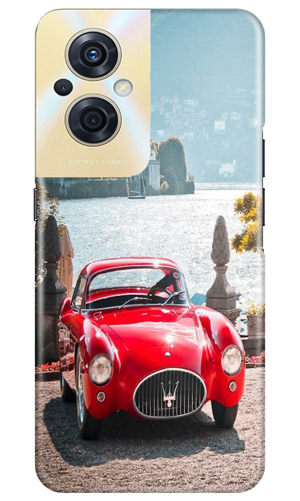 Vintage Car Mobile Back Case for Oppo F21s Pro 5G (Design - 51) Vintage Car Case for Oppo F21s Pro 5G