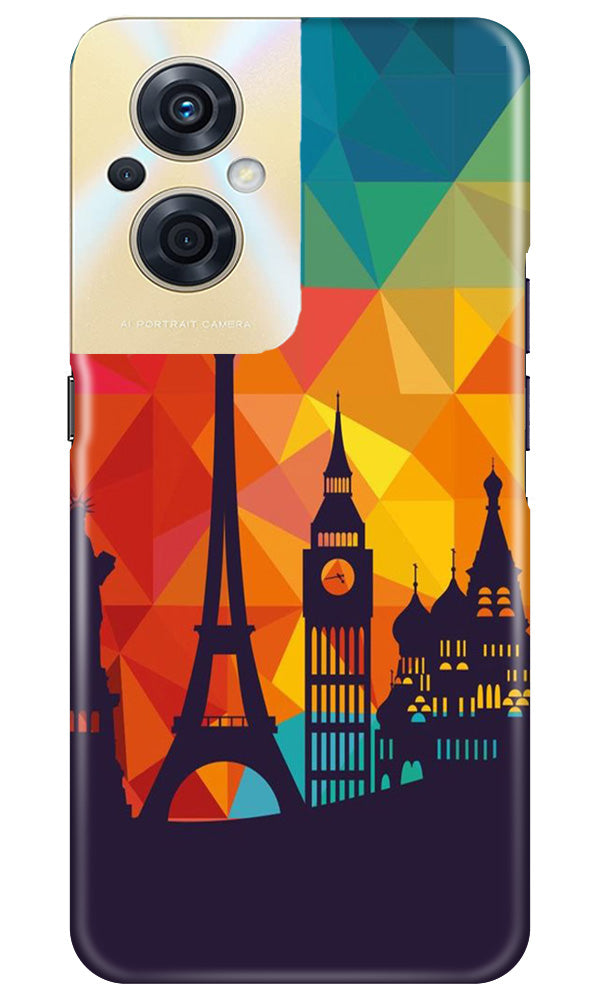 Eiffel Tower2 Mobile Back Case for Oppo F21s Pro 5G (Design - 91) Eiffel Tower2 Case for Oppo F21s Pro 5G