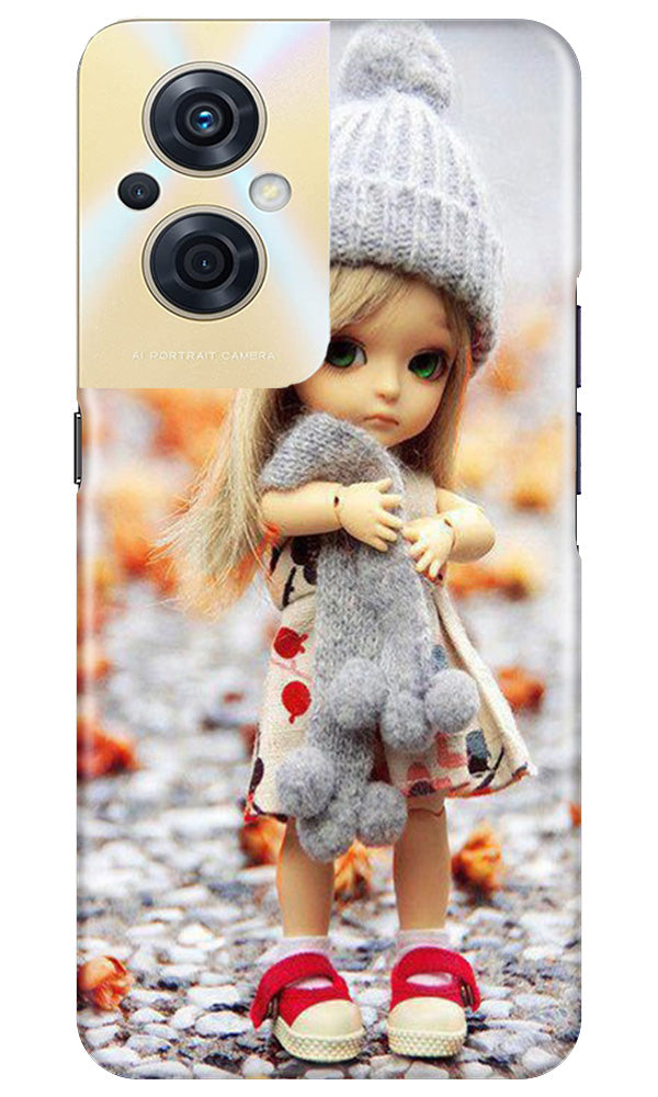 Cute Doll Mobile Back Case for Oppo F21s Pro 5G (Design - 93) Cute Doll Case for Oppo F21s Pro 5G
