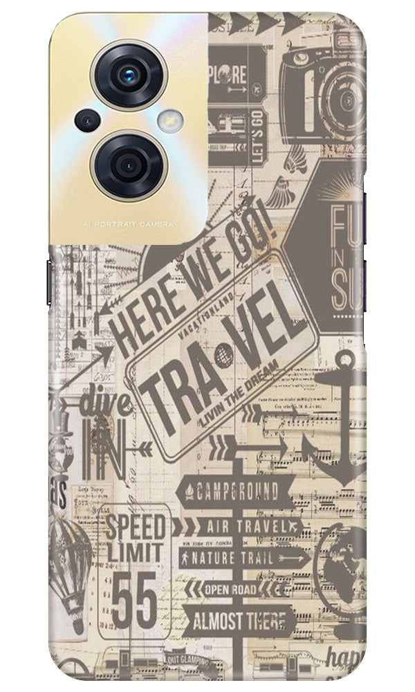 Travel Mobile Back Case for Oppo F21s Pro 5G (Design - 104) Travel Case for Oppo F21s Pro 5G (Design - 104)