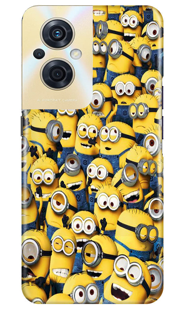 Minions Mobile Back Case for Oppo F21s Pro 5G (Design - 126) Minions Case for Oppo F21s Pro 5G (Design - 126)