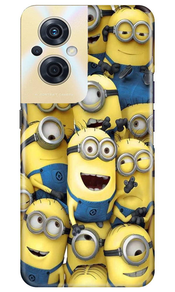 Minions Mobile Back Case for Oppo F21s Pro 5G (Design - 127) Minions Case for Oppo F21s Pro 5G (Design - 127)