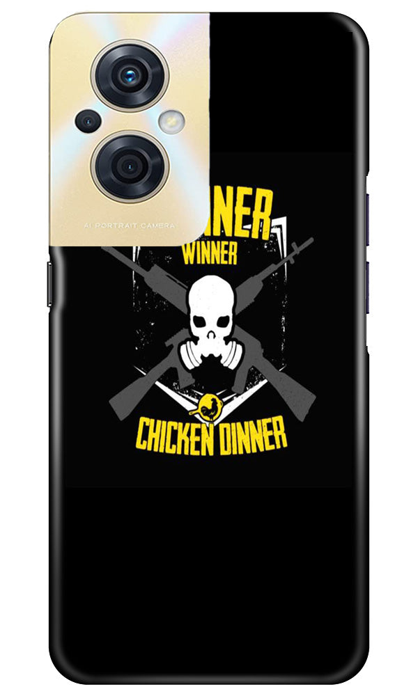 Winner Winner Chicken Dinner Mobile Back Case for Oppo F21s Pro 5G (Design - 147) Winner Winner Chicken Dinner Case for Oppo F21s Pro 5G (Design - 147)