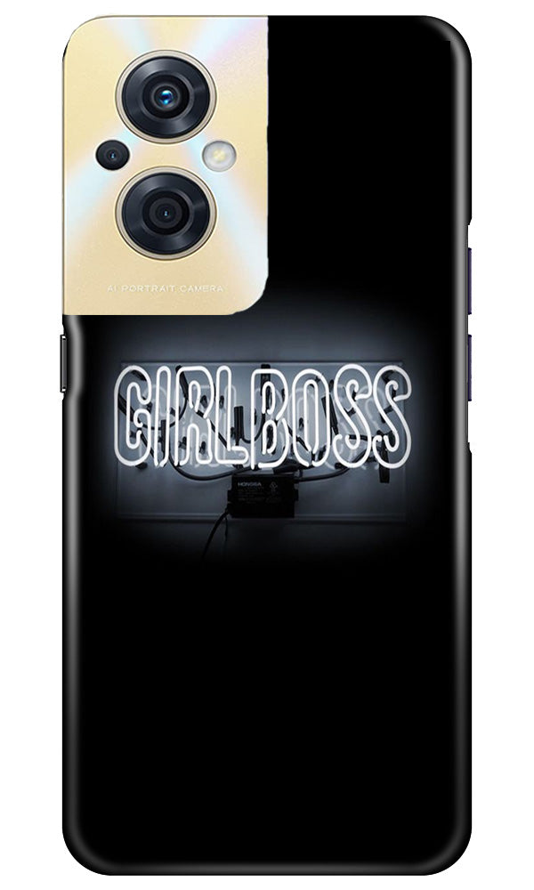 Girl Boss Black Mobile Back Case for Oppo F21s Pro 5G (Design - 237) Girl Boss Black Case for Oppo F21s Pro 5G (Design No. 237)
