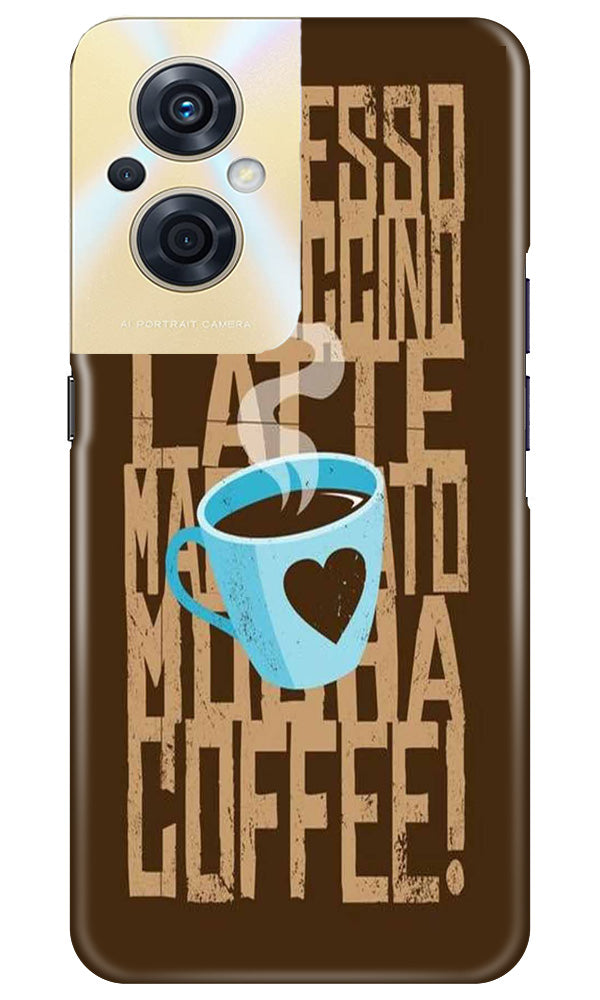 Love Coffee Mobile Back Case for Oppo F21s Pro 5G (Design - 311) Love Coffee Mobile Back Case for Oppo F21s Pro 5G (Design - 311)